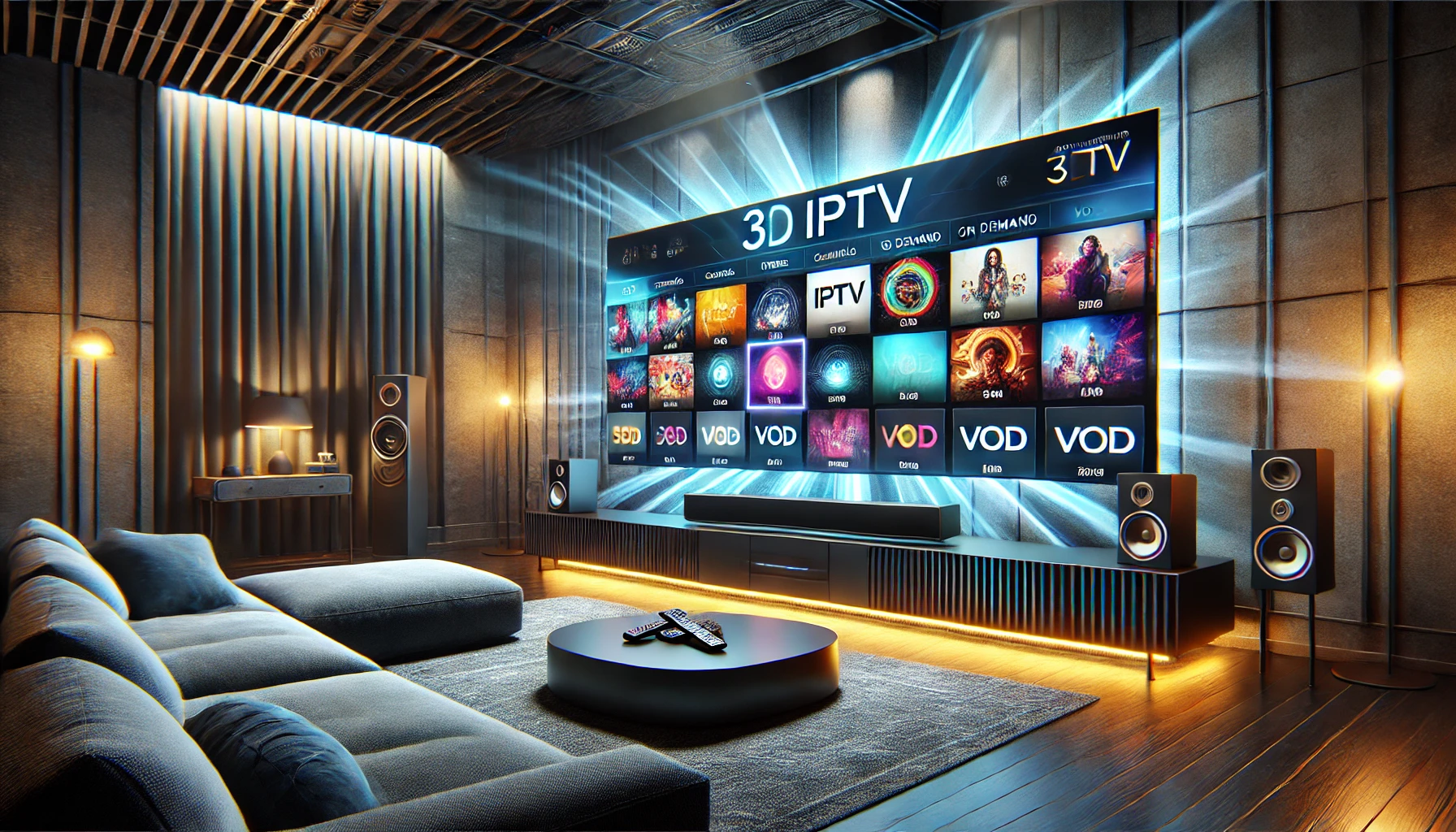 3D Channels and VOD